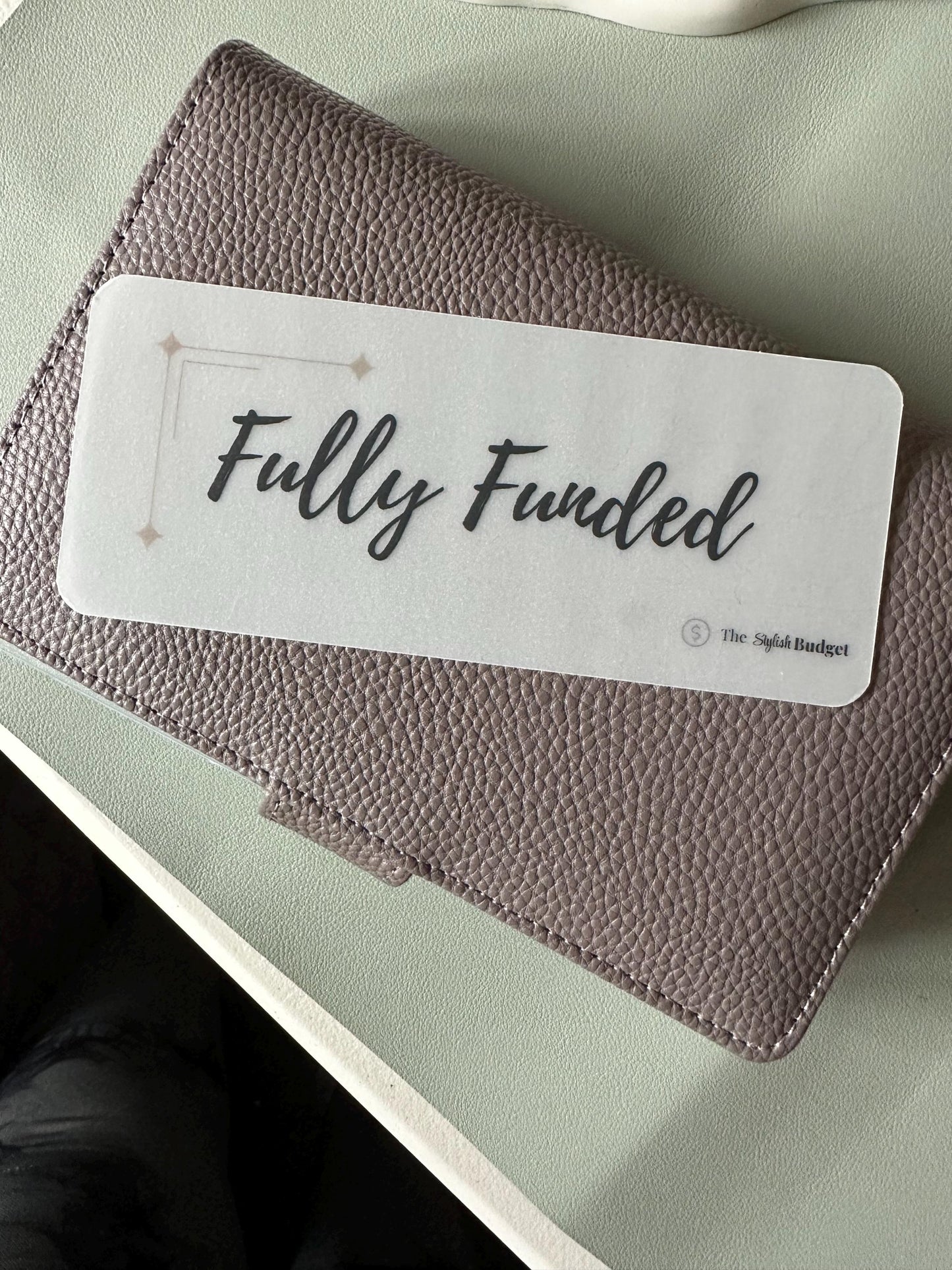 Cash Savings Placeholder Matte Vellum | 50–1000 & Fully Funded | Cash Envelope Inserts | A6 Budgeting Tools | The Stylish Budget