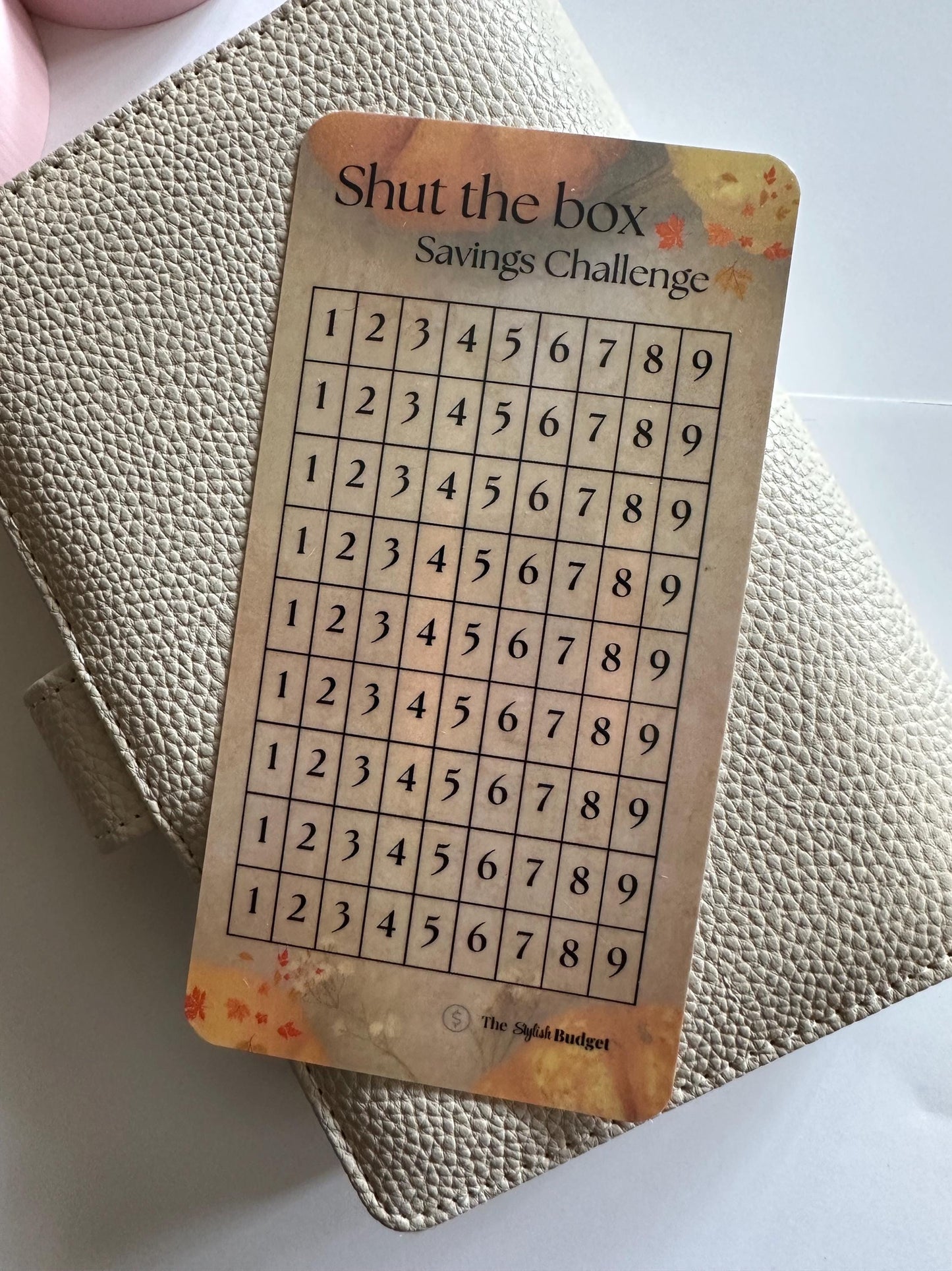 Shut the Box Savings Challenge: Fun Budget Tracker Game