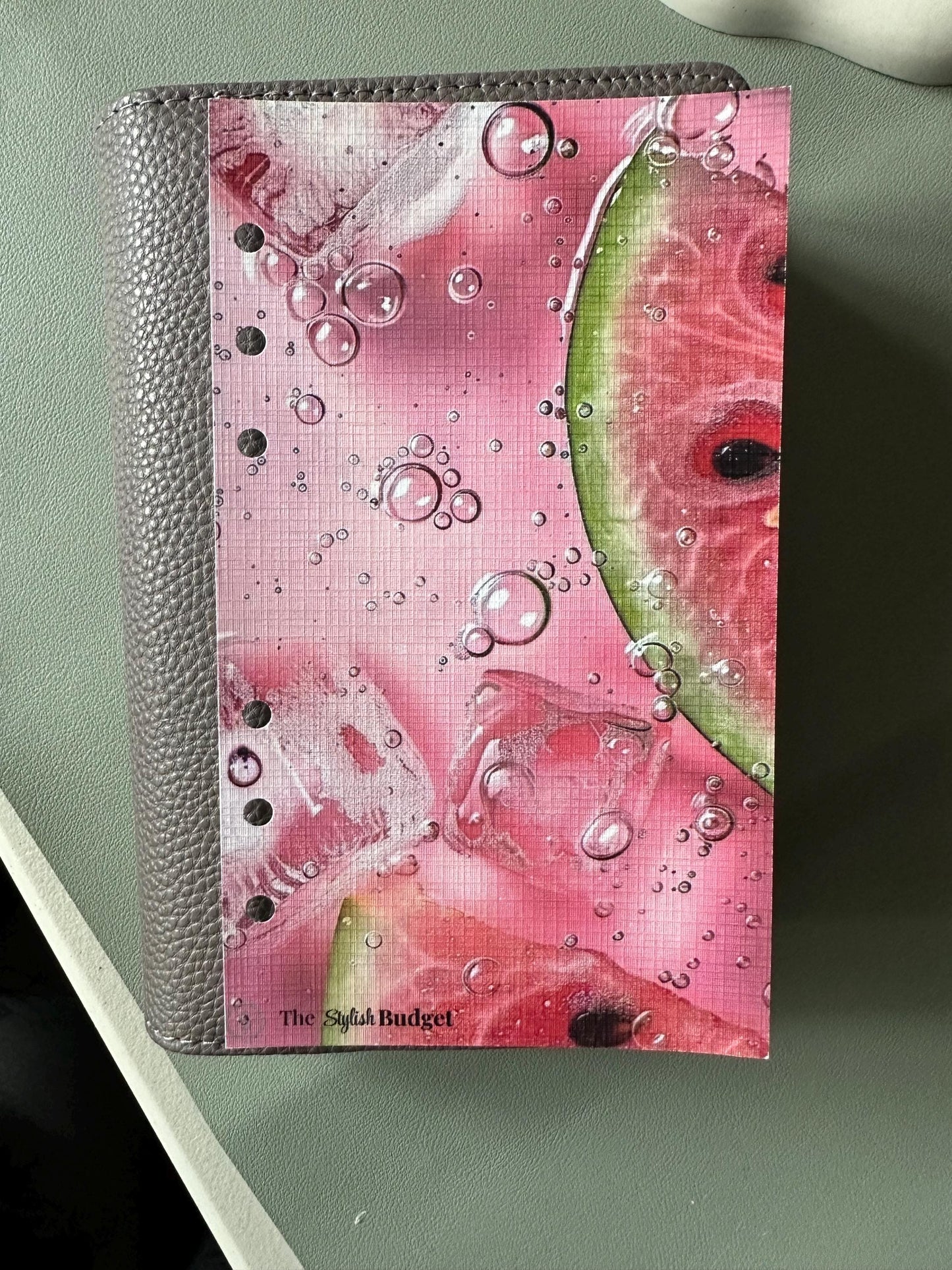 Linen A6 Budget Dashboard | Long-Term Funds Cash Envelope Divider | Physical Binder Insert | The Stylish Budget