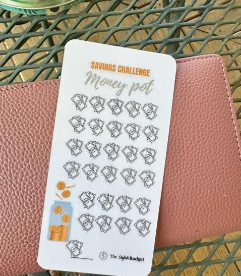 The Confidence Trio | Mini Budget Tracker Set for Debt, Emergency Fund, and Savings Goals | A6 Cash Envelope Inserts | The Stylish Budget