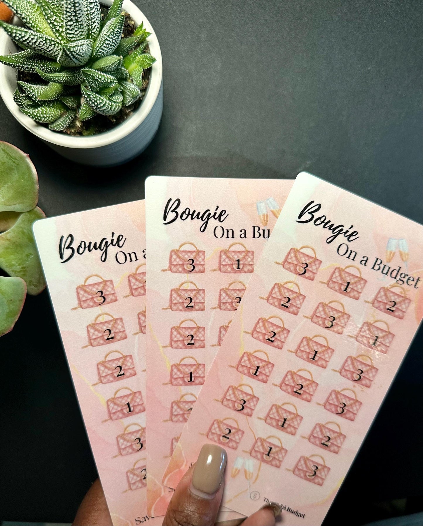 Bougie on a Budget A6 Savings Challenge – 36 Dollar Physical Tracker | Budget Binder Insert | Low Income Money Saving Tool for Cash Stuffing