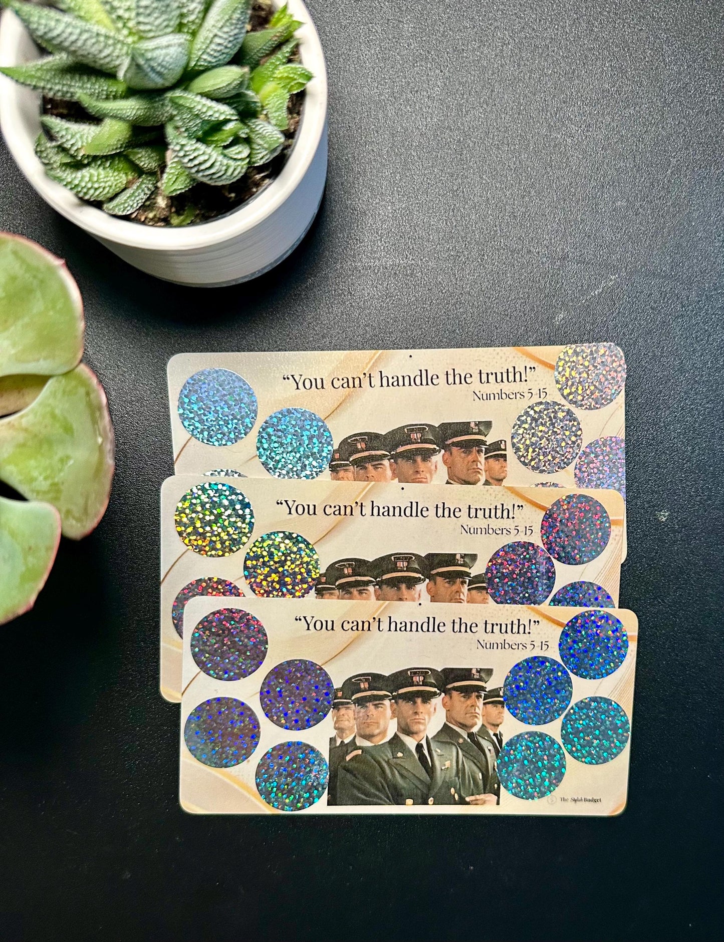 You Cant Handle the Truth |A6 Savings Challenge |Scratch Off Card| Physical Handmade| Budget Tracker |Numbers Five to Fifteen