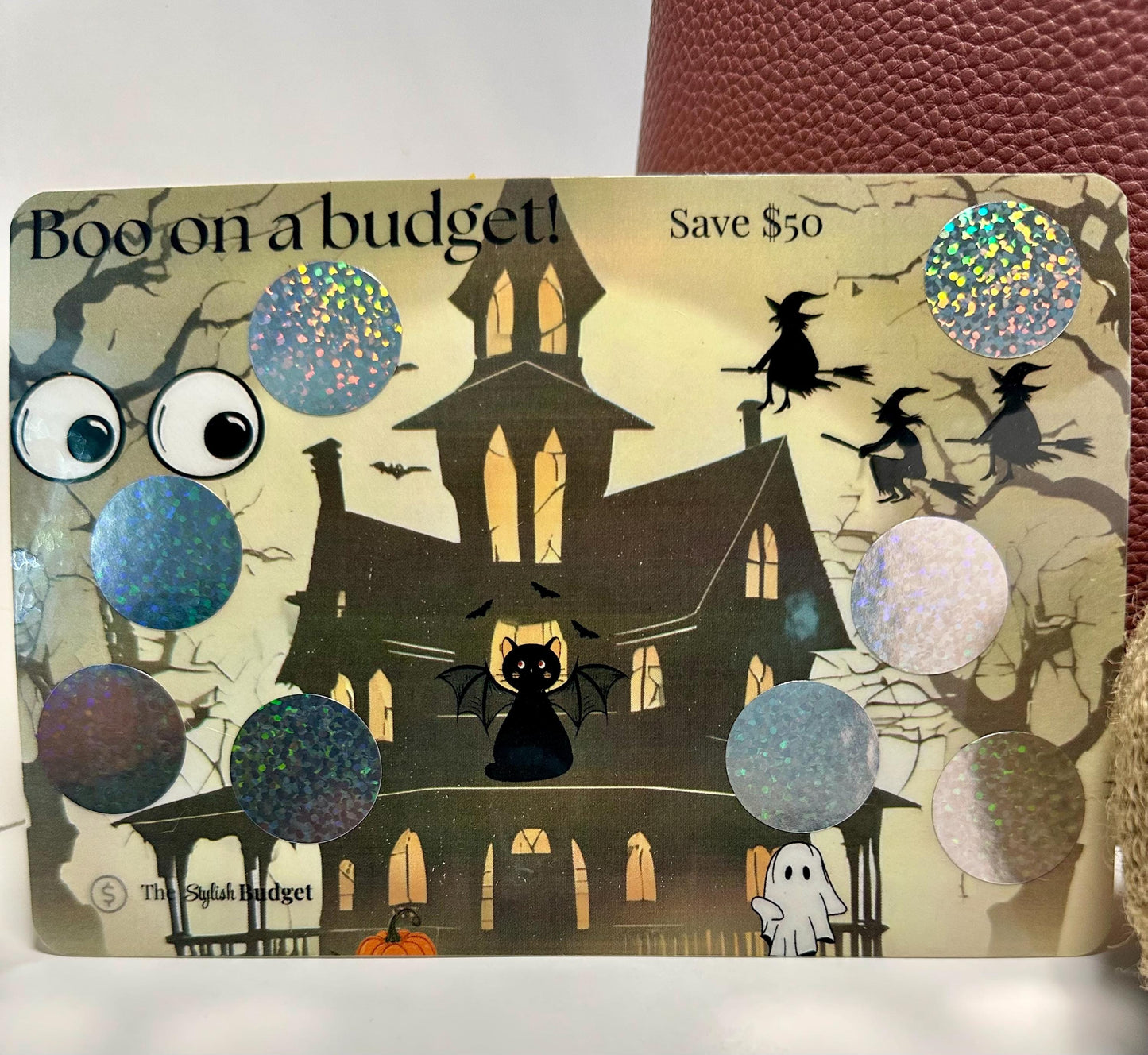 Boo on a Budget! Scratch-Off Savings Challenge – Save 50 | Halloween Budget Game | Cash Stuffing Tracker | The Stylish Budget