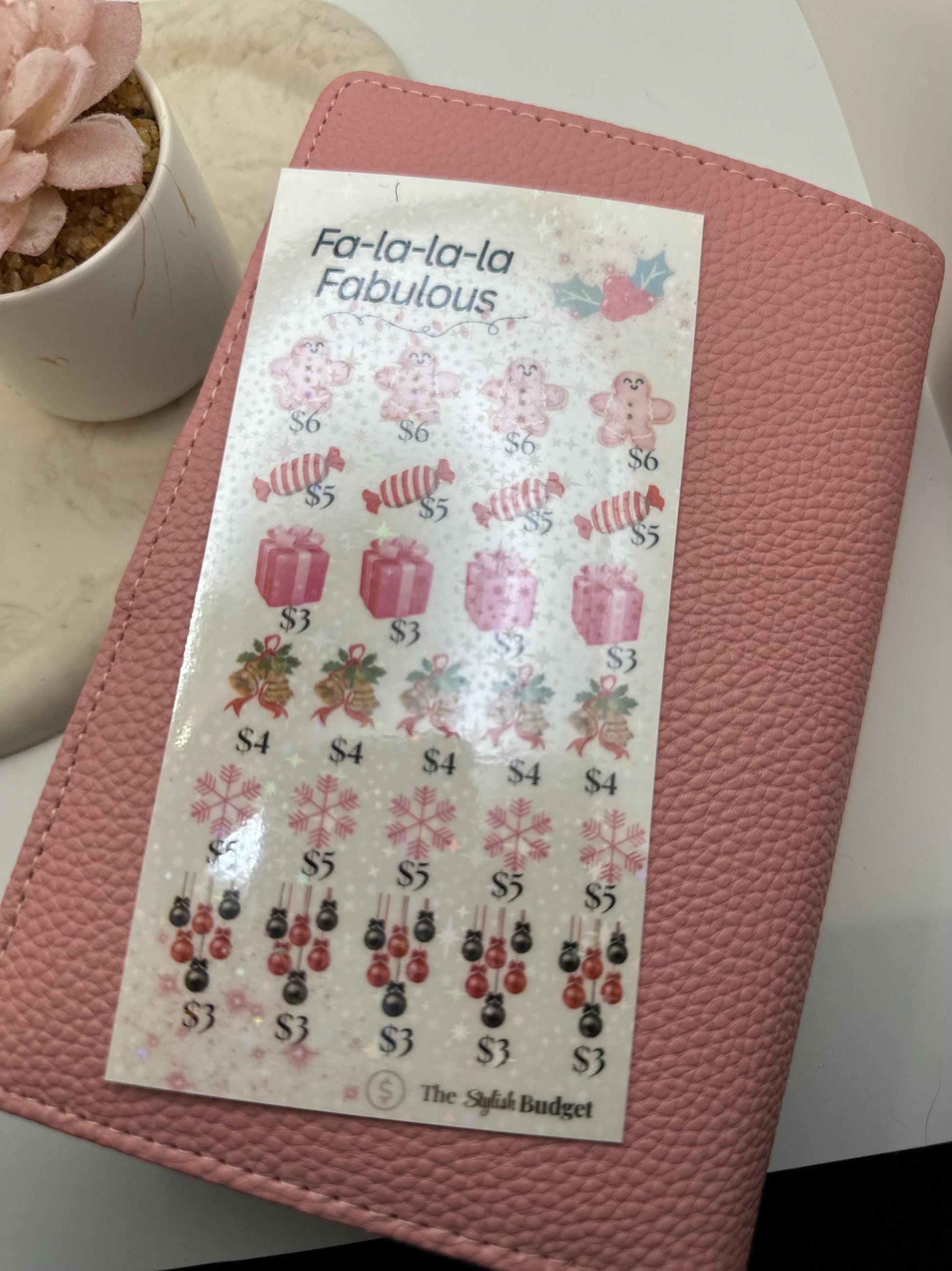 Christmas Savings Challenge: Festive Holiday Cash Tracker