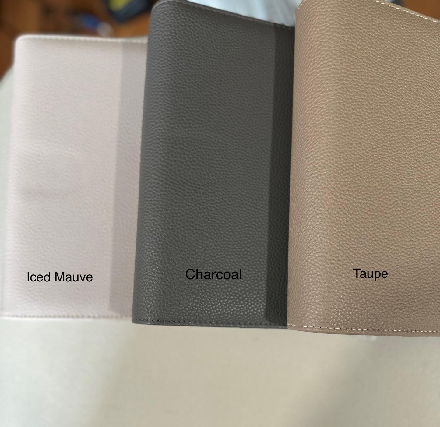 A5 Vegan Leather Cash Budget Binder: 35mm Ring Money Organizer