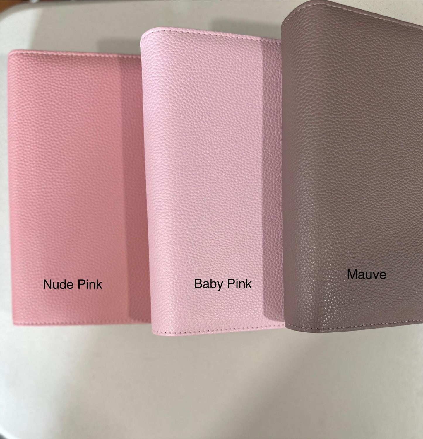 A5 Vegan Leather Cash Budget Binder: 35mm Ring Money Organizer