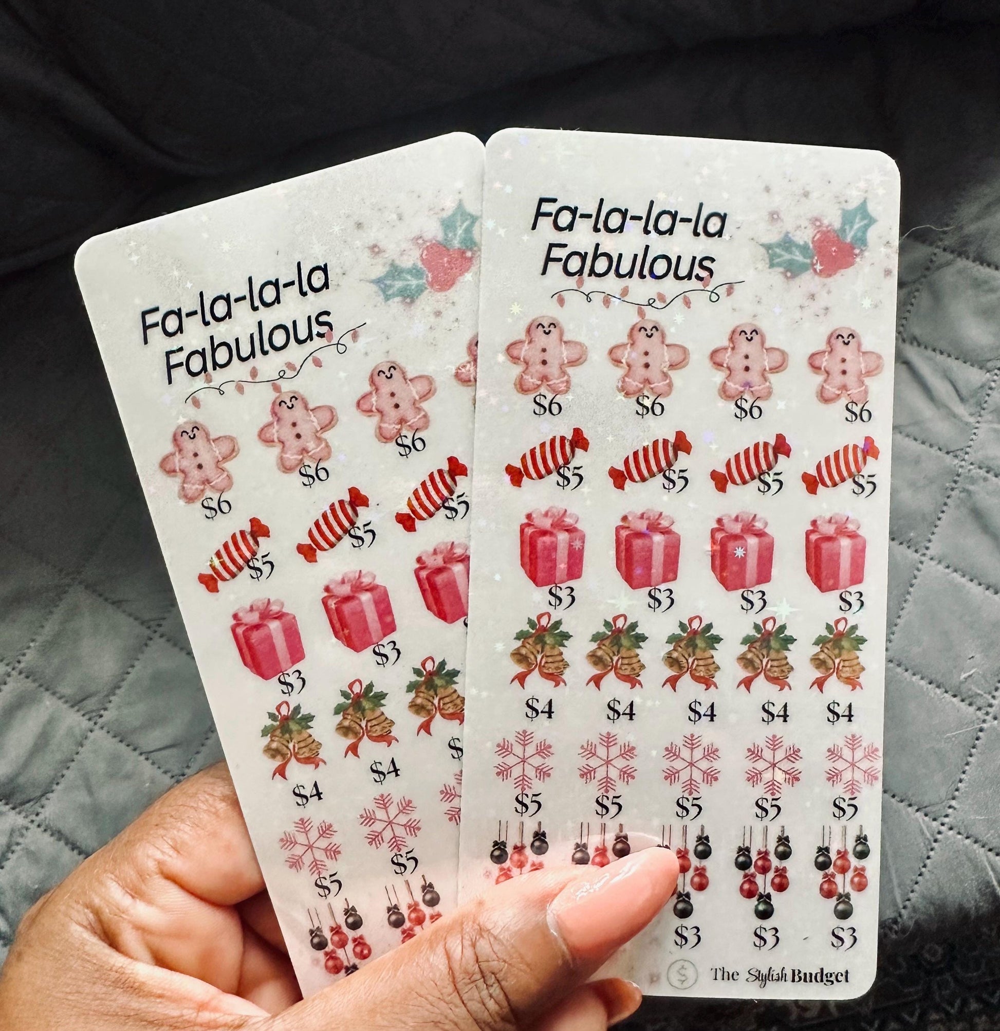 Christmas Savings Challenge: Festive Holiday Cash Tracker