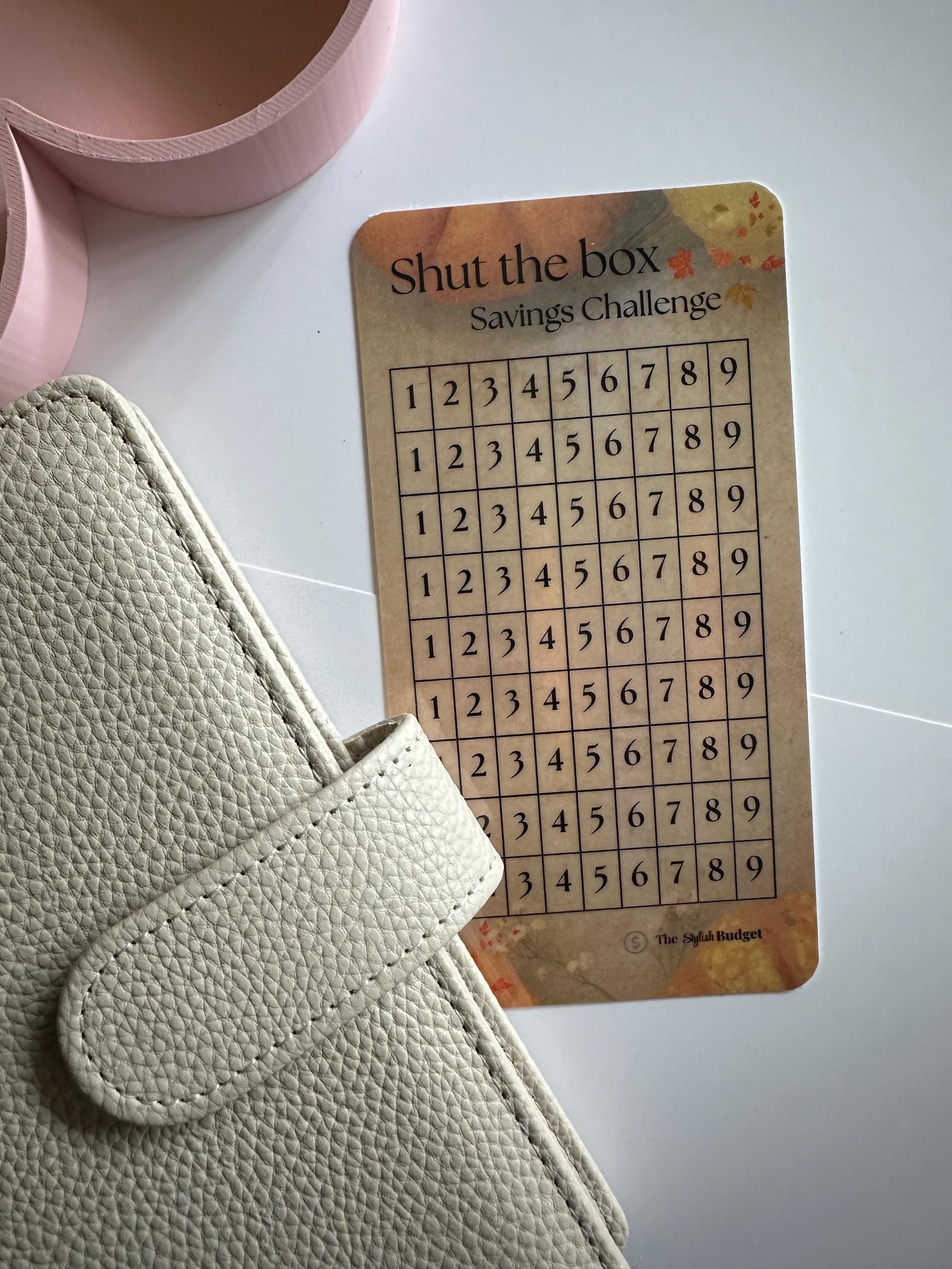 Shut the Box Savings Challenge: Fun Budget Tracker Game