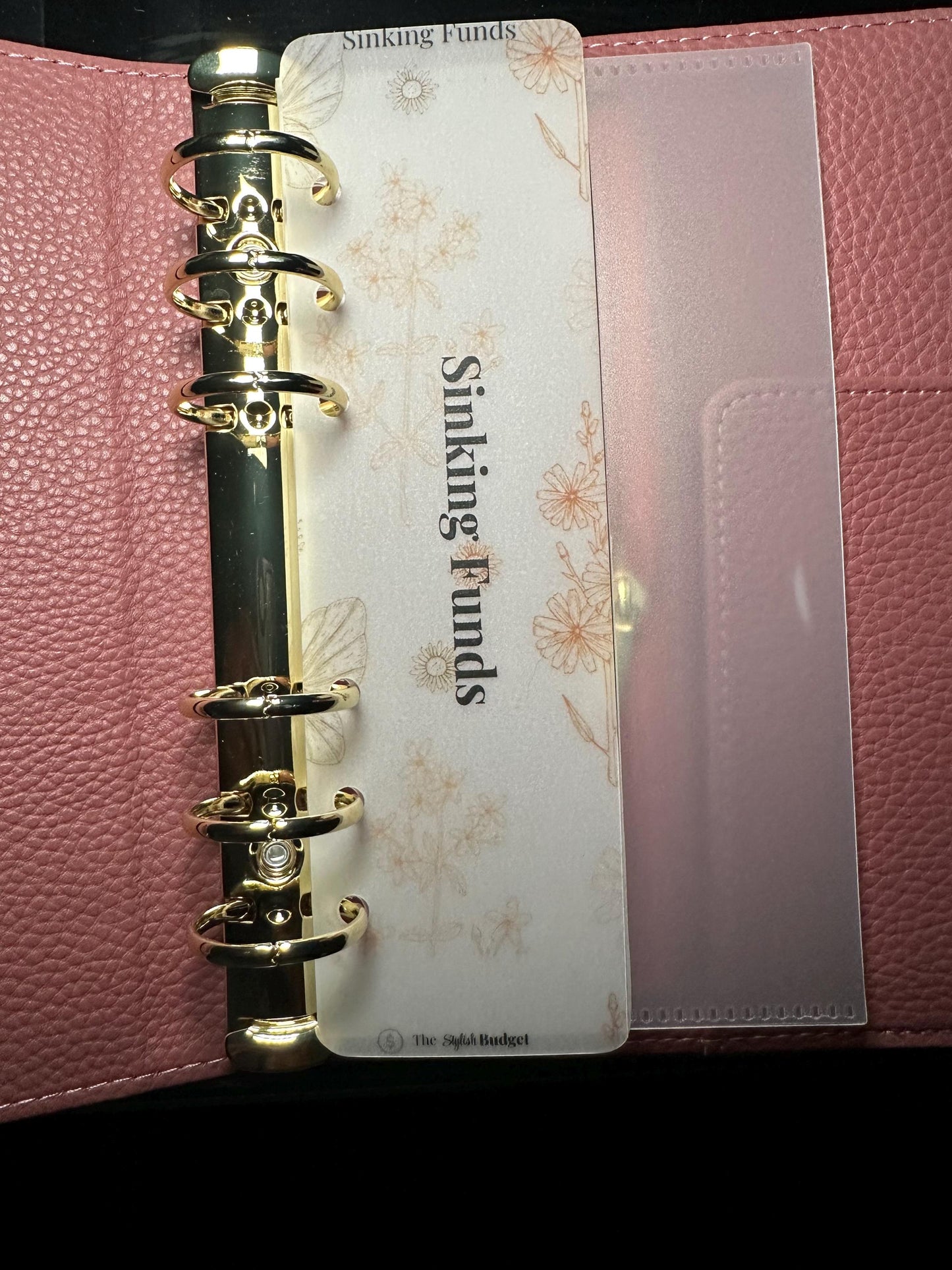 Custom A6 Sinking Funds Bookmarks – Personalized Budget Binder Dividers | Cash Stuffing Planner Inserts”
