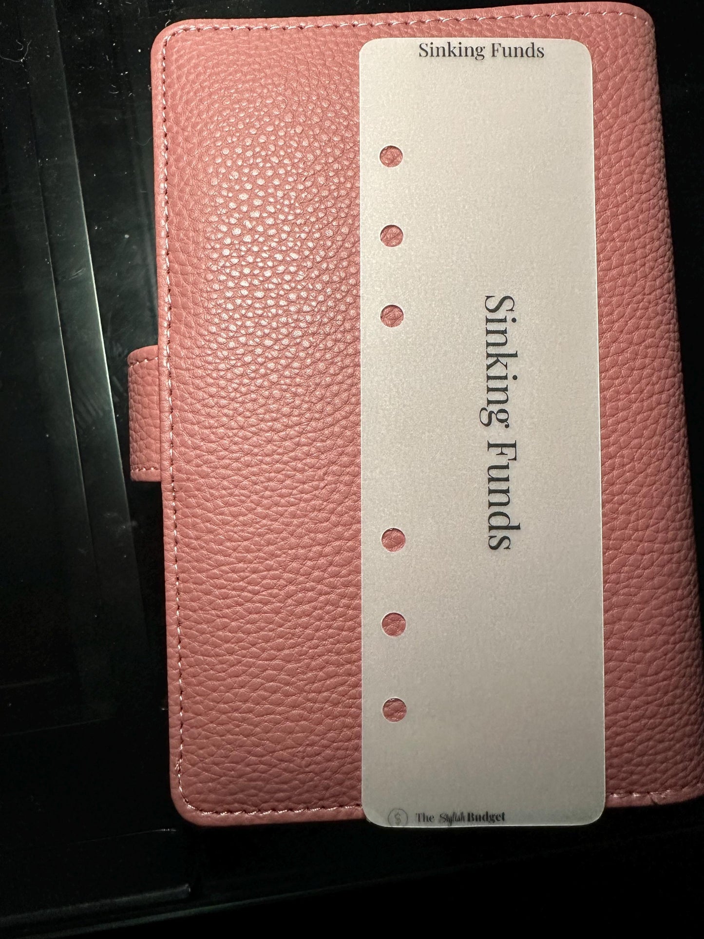 Custom A6 Sinking Funds Bookmarks – Personalized Budget Binder Dividers | Cash Stuffing Planner Inserts”