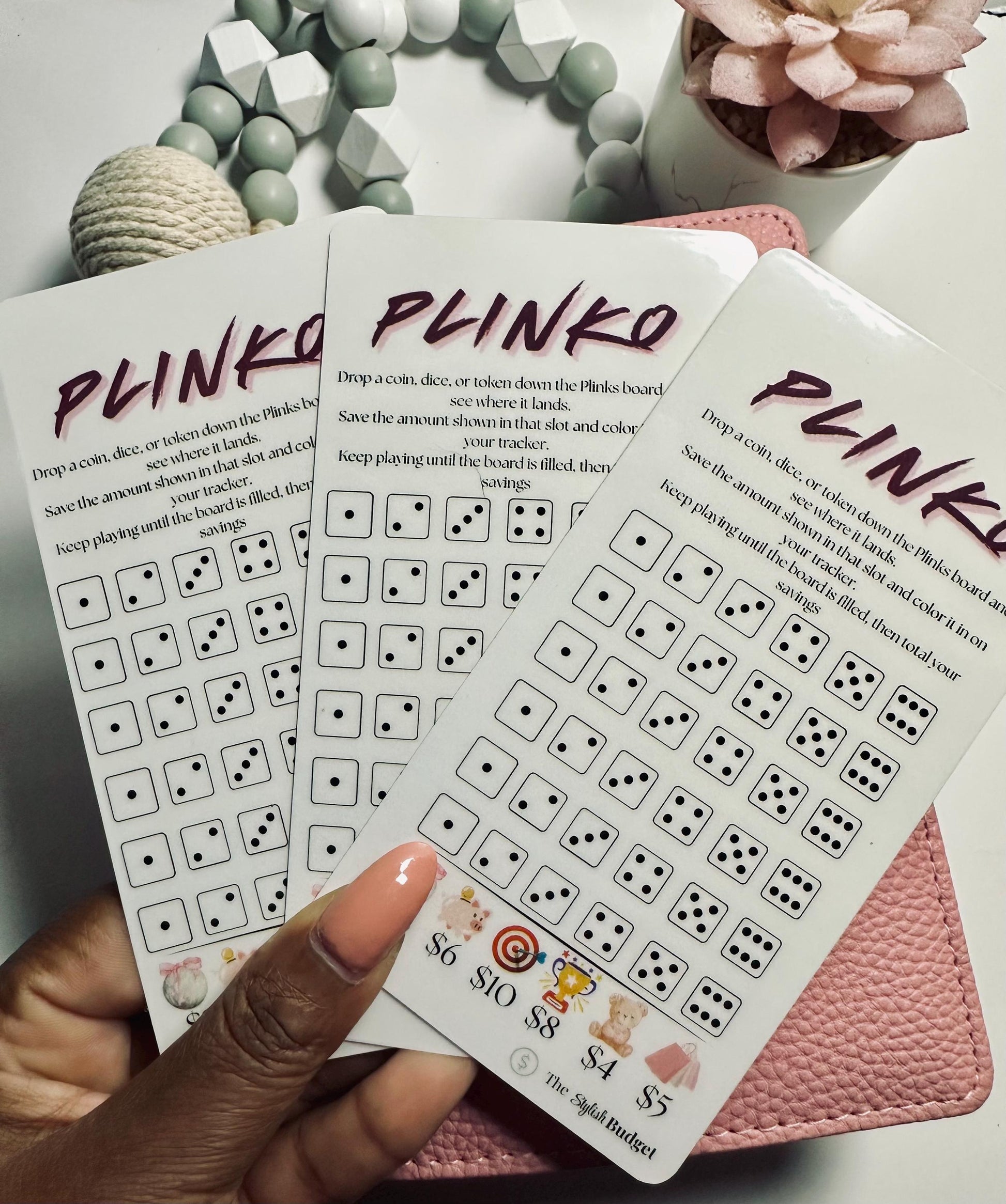Plinko Savings Challenge – Fun Cash Stuffing Game for Budget Binders | Money Saving Tracker
