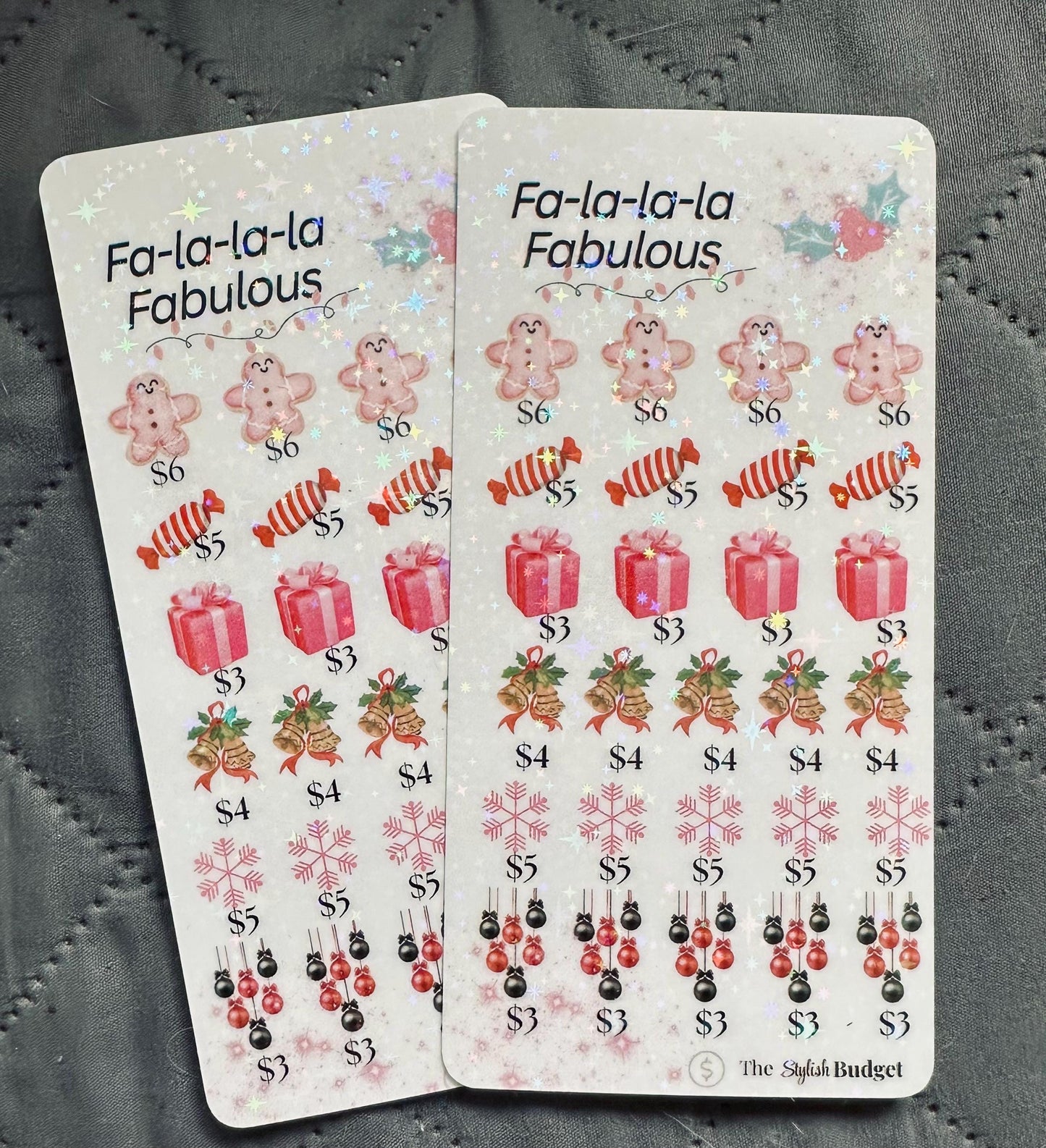 Christmas Savings Challenge: Festive Holiday Cash Tracker