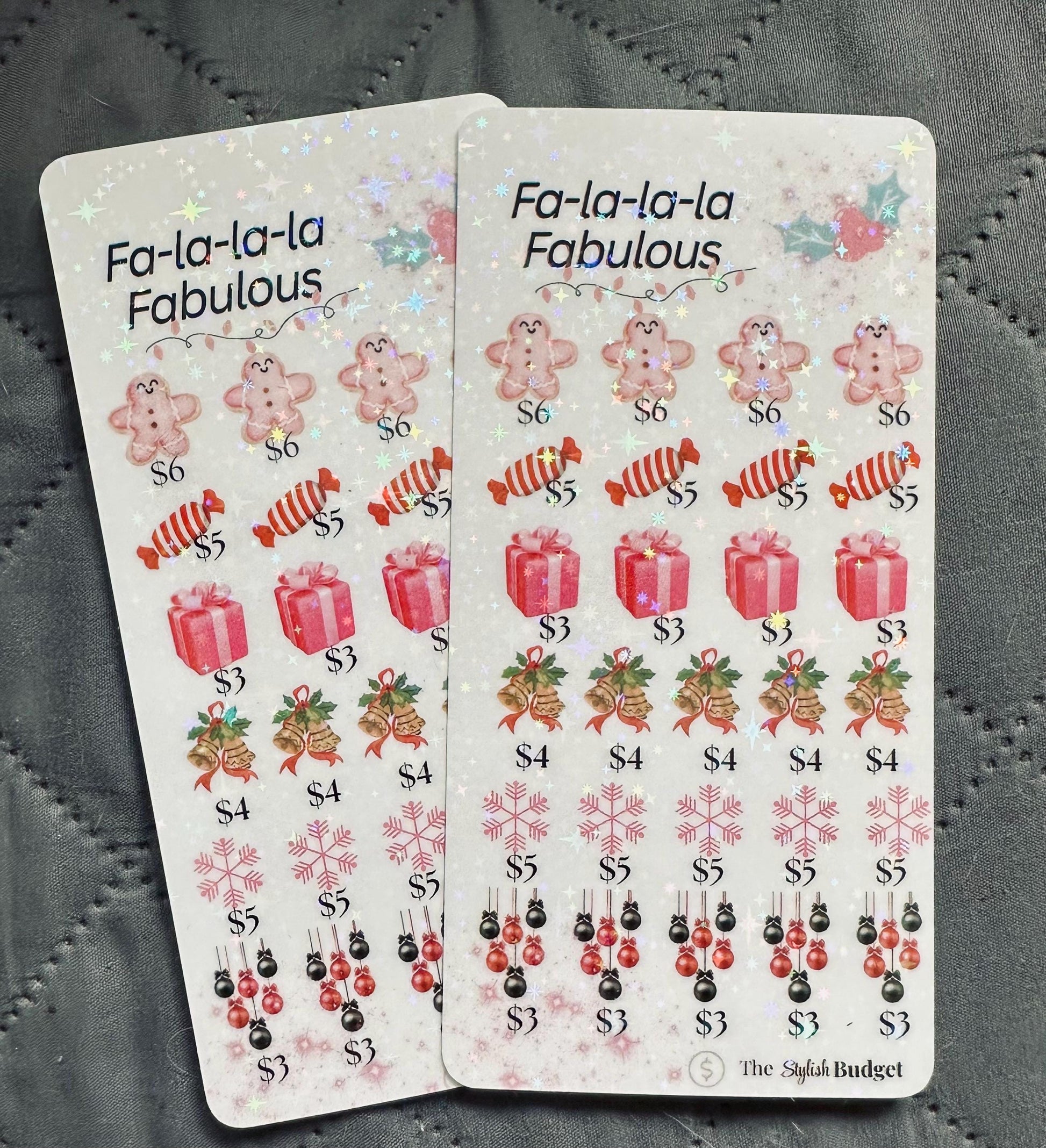 Christmas Savings Challenge: Festive Holiday Cash Tracker