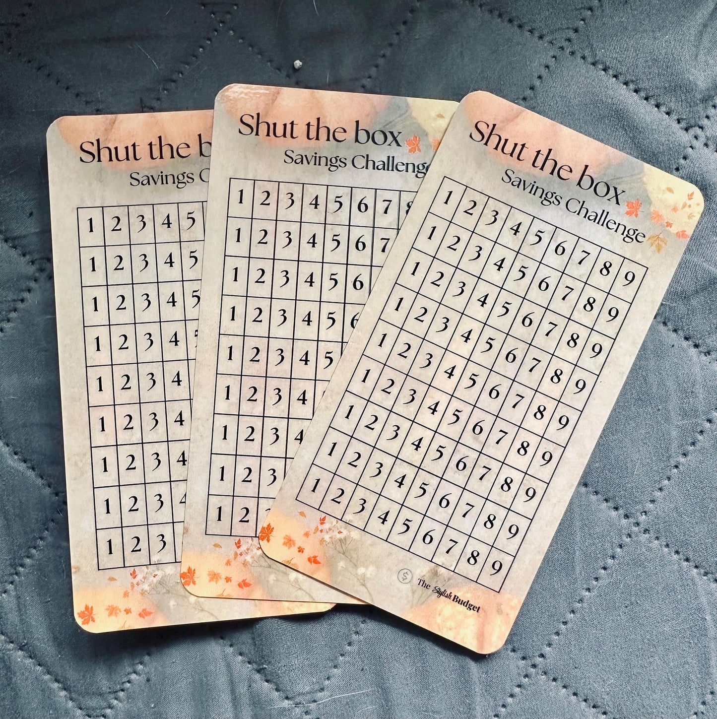 Shut the Box Savings Challenge: Fun Budget Tracker Game