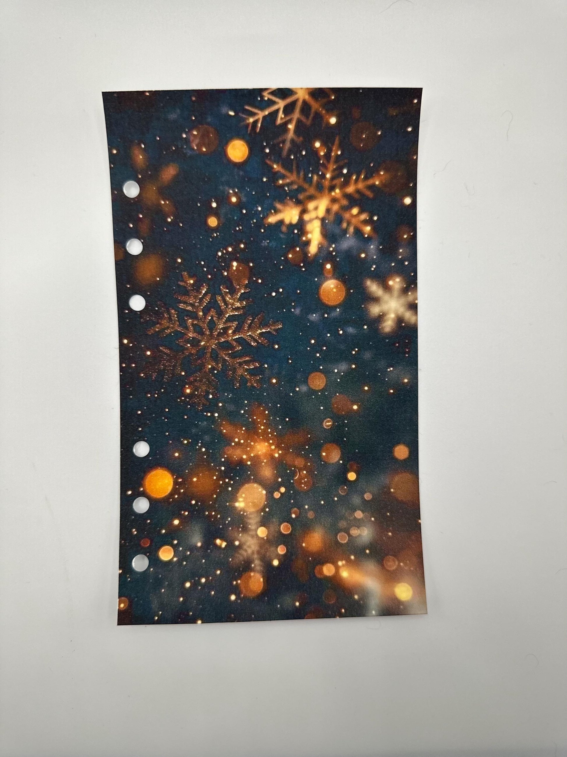 Christmas Linen A6 Budget Binder Dashboard: Festive Cash Stuffing