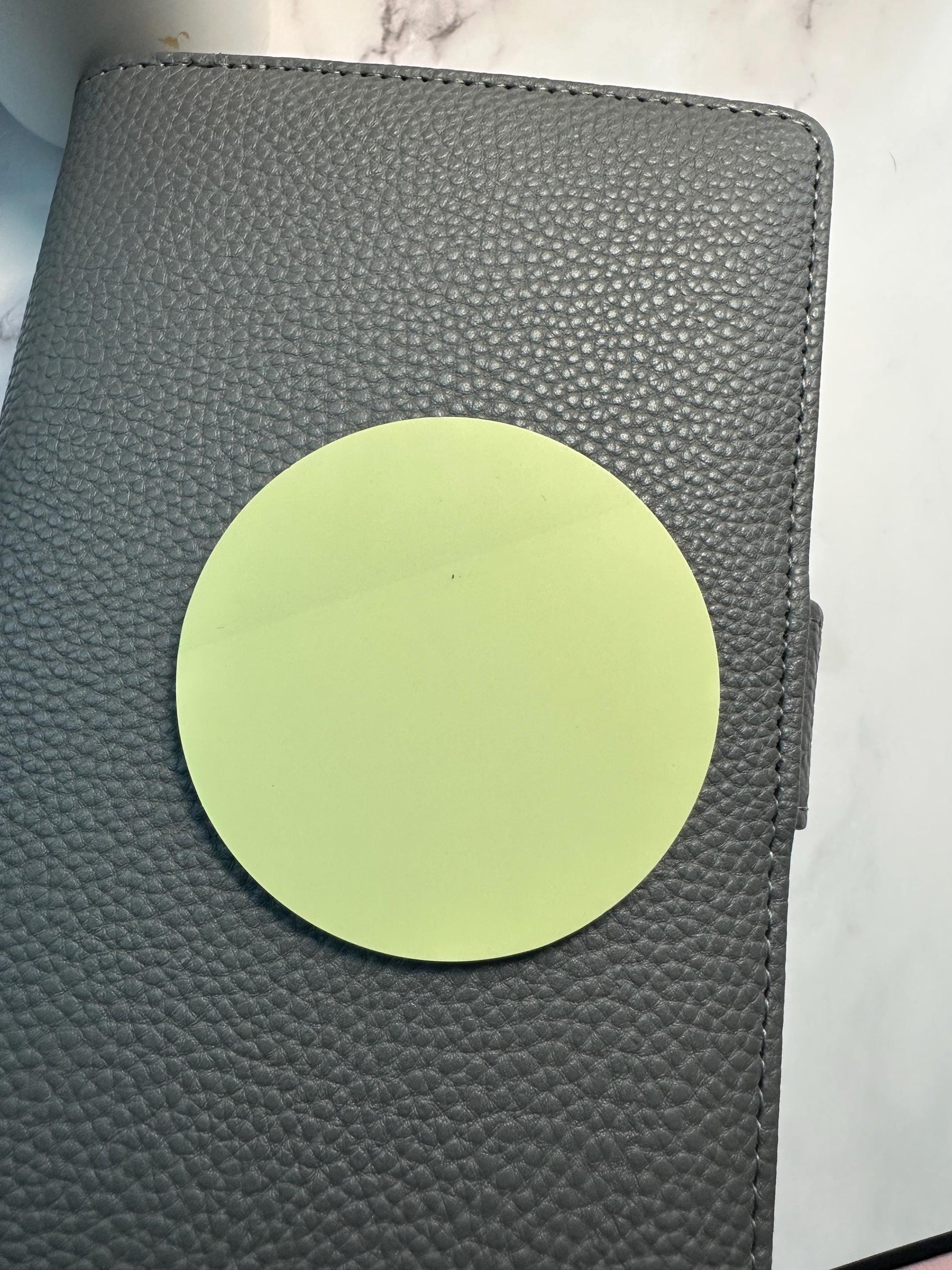 Translucent Beige Sticky Notes: Minimalist Journaling Pads (50 Sheets)