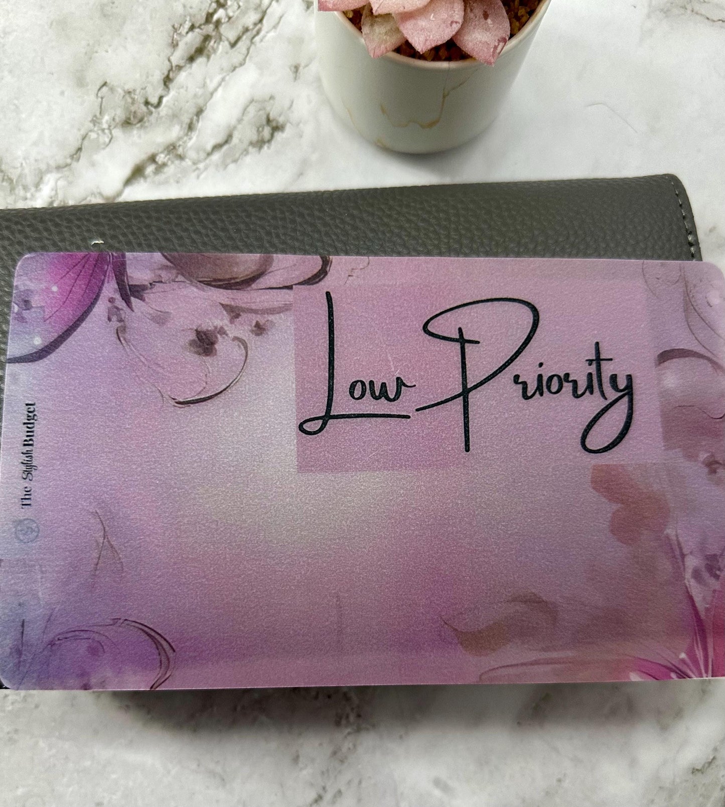 Custom Personalized A6 Budget Binder Dashboard – Minimalist Cash Envelope Insert | Several Colors Available