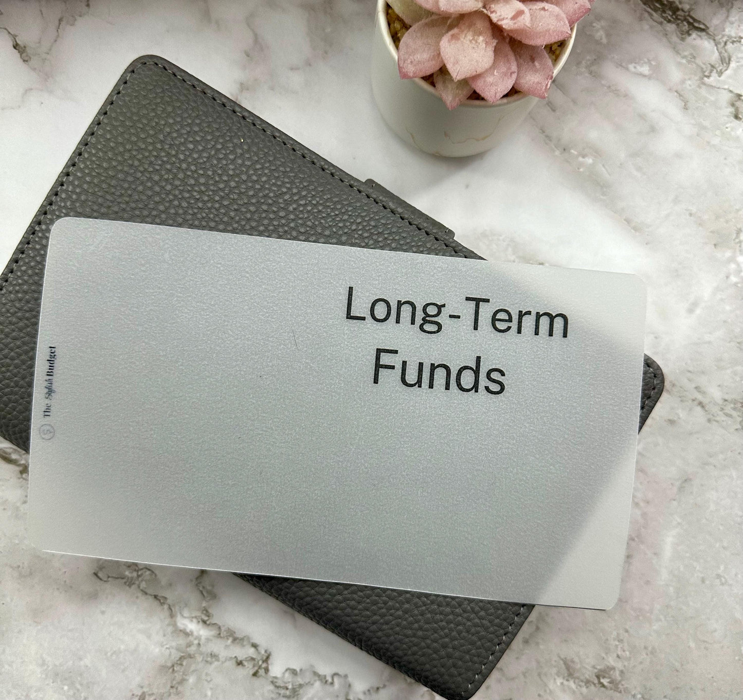 Custom Personalized A6 Budget Binder Dashboard – Minimalist Cash Envelope Insert | Several Colors Available