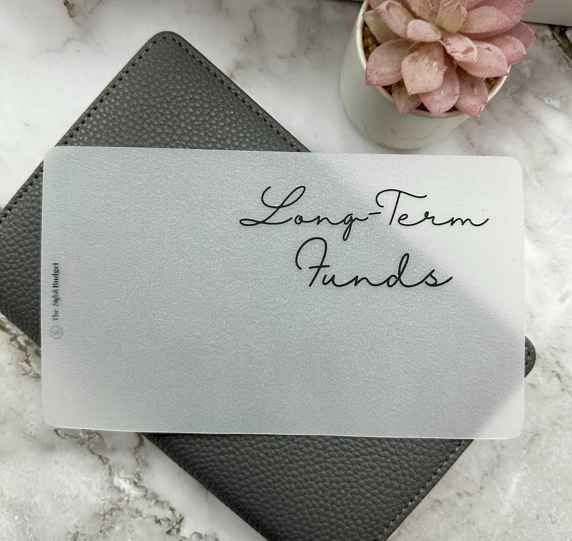 Custom Personalized A6 Budget Binder Dashboard – Minimalist Cash Envelope Insert | Several Colors Available